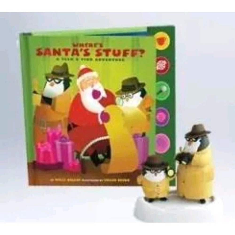NIB 2011 Hallmark Christmas Seek & Find Adventure Storybook W/ Ornament RTL $40